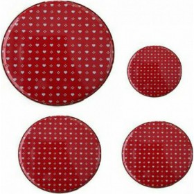 Home Heart 20201 Καπάκια για Μάτια Εστίας 4τμχ