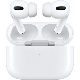 Apple AirPods Pro In-ear Bluetooth Handsfree Ακουστικά με Αντοχή στον Ιδρώτα και Θήκη Φόρτισης Λευκά