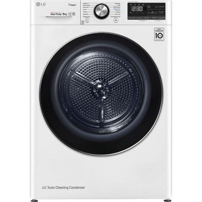 LG RC90V9AV2W Στεγνωτήριο 9kg A+++ με Αντλία Θερμότητας