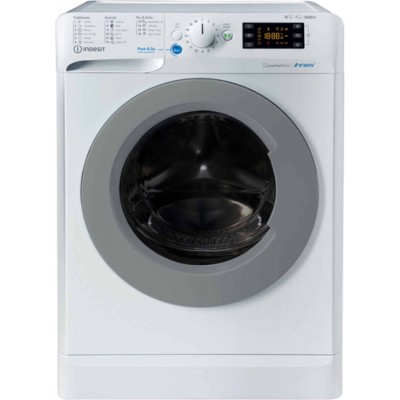 Indesit BDE1071682XWS Πλυντήριο-Στεγνωτήριο Ρούχων 10kg/7kg 1600 Στροφές