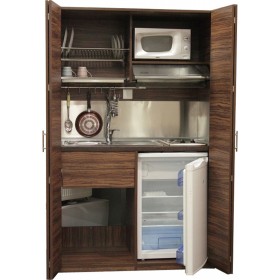 Silver ΚΣ125 Πολυκουζινάκι με Αριστερή Γούρνα 125x65x209cm Δρυς με Ρόζους με Πόρτες Silver ΚΣ125 Πολυκουζινάκι με Αριστερή Γούρνα 125x65x209cm Δρυς με Ρόζους με Πόρτες
