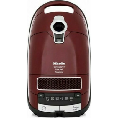 Miele Complete C3 PowerLine SGDF3 Ηλεκτρική Σκούπα 890W με Σακούλα 4.5lt Pure Red