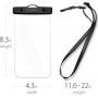 Spigen Velo A600 Universal Waterproof Phone Case έως 6" (Διάφανο)