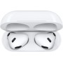 Apple AirPods 3 Earbud Bluetooth Handsfree Ακουστικά με Αντοχή στον Ιδρώτα και Θήκη Φόρτισης Λευκά