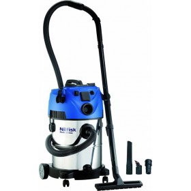 Nilfisk Multi II 30 T VSC Σκούπα Υγρών / Στερεών 1400W με Κάδο 30lt Inox