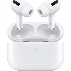 Apple AirPods Pro με MagSafe Charging Case In-ear Bluetooth Handsfree Ακουστικά με Αντοχή στον Ιδρώτα και Θήκη Φόρτισης Λευκά