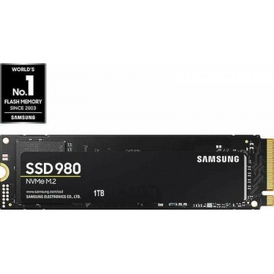 Samsung 980 SSD 1TB M.2 NVMe PCI Express 3.0Κωδικός: MZ-V8V1T0BW 