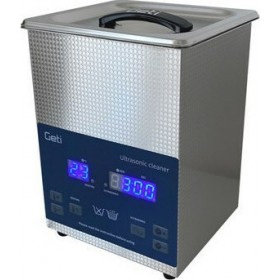Geti GUC 02B Καθαριστής Υπερήχων 2lt Inox με Ψηφιακό Χρονοδιακόπτη