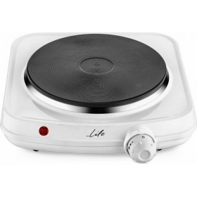 Life Perfect Cook Επιτραπέζια Εστία Εμαγιέ Μονή Λευκή