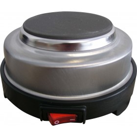 Evivak 807069 Επιτραπέζια Εστία Εμαγιέ Μονή Inox