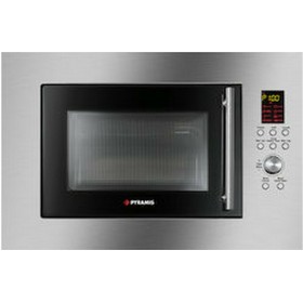 Pyramis 30 Εντοιχιζόμενος Φούρνος Μικροκυμάτων με Grill 23lt Inox Pyramis 30 Εντοιχιζόμενος Φούρνος Μικροκυμάτων με Grill 23lt Inox