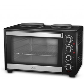 Life Kouzinaki 302 Ηλεκτρικό Φουρνάκι 30lt με 2 Εστίες και Αέρα