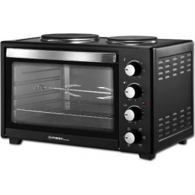 First Austria FA5045-4 Ηλεκτρικό Φουρνάκι 45lt με 2 Εστίες και Αέρα