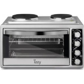 Izzy IZ-8003 Ηλεκτρικό Φουρνάκι 38lt με 2 Εστίες Izzy IZ-8003 Ηλεκτρικό Φουρνάκι 38lt με 2 Εστίες