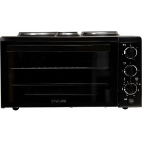 Davoline Star 4506 Ηλεκτρικό Φουρνάκι 38lt με 3 Εστίες Μαύρο