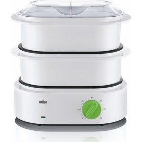 Braun FS 3000 Ατμομάγειρας με 2 Επίπεδα Μαγειρέματος 6.2lt Braun FS 3000 Ατμομάγειρας με 2 Επίπεδα Μαγειρέματος 6.2lt