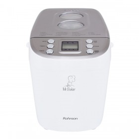 Rohnson R-2098 Αρτοπαρασκευαστής 850W Χωρητικότητας 1500gr με 15 Προγράμματα Rohnson R-2098 Αρτοπαρασκευαστής 850W Χωρητικότητας 1500gr με 15 Προγράμματα