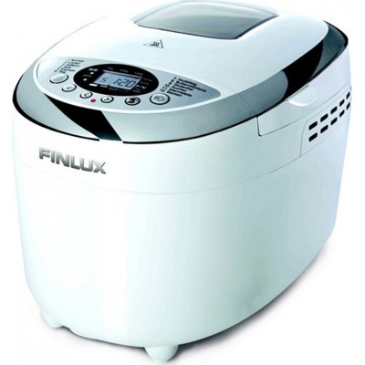 Finlux FBM-1682W Αρτοπαρασκευαστής 850W Χωρητικότητας 1250gr με 12 Προγράμματα