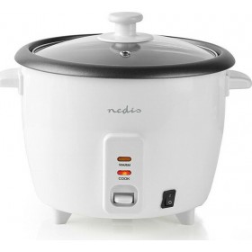 Nedis Rice Cooker KARC06WT 300W με Χωρητικότητα 0.6ltΚωδικός: 233-1584 
