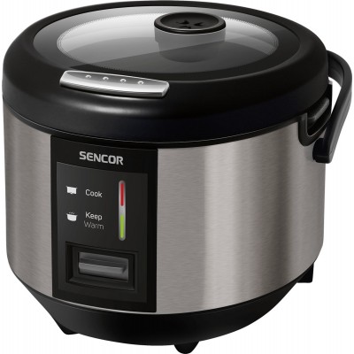 Sencor Rice Cooker 700W με Χωρητικότητα 1.8ltΚωδικός: SRM 1890SS 