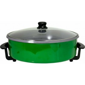 Gruppe DV-4042 Green Teppanyaki με Καπάκι 1500W με Ρυθμιζόμενο Θερμοστάτη Gruppe DV-4042 Green Teppanyaki με Καπάκι 1500W με Ρυθμιζόμενο Θερμοστάτη