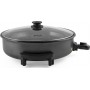 Muhler DM-1540C Teppanyaki με Καπάκι 1500W με Ρυθμιζόμενο Θερμοστάτη