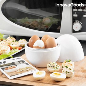 InnovaGoods Boilegg V0101051 Συσκευή Μαγειρέματος Αυγών για Φούρνο Μικροκυμάτων InnovaGoods Boilegg V0101051 Συσκευή Μαγειρέματος Αυγών για Φούρνο Μικροκυμάτων
