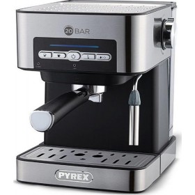 Pyrex SB-380 Μηχανή Espresso 850W Πίεσης 20bar Ασημί Pyrex SB-380 Μηχανή Espresso 850W Πίεσης 20bar Ασημί