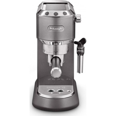 Delonghi Dedica Metallics EC785.GY Μηχανή Espresso 1300W Πίεσης 15bar Γκρι