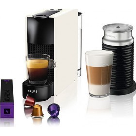 Krups Essenza Mini & Aeroccino Καφετιέρα για κάψουλες Nespresso White Krups Essenza Mini & Aeroccino Καφετιέρα για κάψουλες Nespresso White