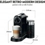 Delonghi Citiz &amp Milk Καφετιέρα για κάψουλες Nespresso Black