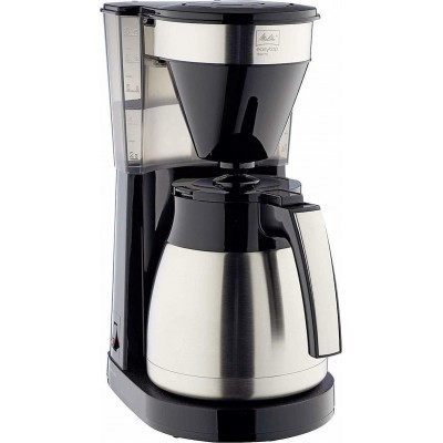 Melitta Easy Top Therm II Steel Καφετιέρα Φίλτρου 1050W Stainless Steel