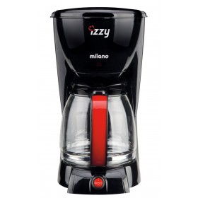 Izzy Milano 6616S Καφετιέρα Φίλτρου 1000W Black Izzy Milano 6616S Καφετιέρα Φίλτρου 1000W Black