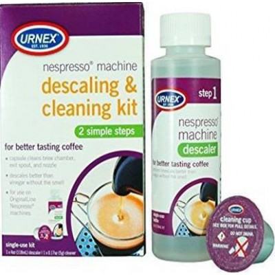 Urnex Descaling &amp Cleanig Kit Καθαριστικό Αφαλάτωσης Καφετιέρας 2τμχ