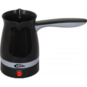 Ankor K-800643 Ηλεκτρικό Μπρίκι 800W με Χωρητικότητα 400ml Μαύρο