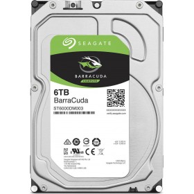 Seagate BarraCuda Desktop 6TB HDD Σκληρός Δίσκος 3.5" SATA III 5400rpm με 256MB Cache για DesktopΚωδικός: ST6000DM003 