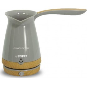 Gruppe CM2039 Ηλεκτρικό Μπρίκι 870W με Χωρητικότητα 250ml Γκρι Ξύλινο Gruppe CM2039 Ηλεκτρικό Μπρίκι 870W με Χωρητικότητα 250ml Γκρι Ξύλινο