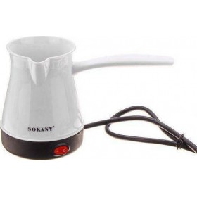 Sokany SK-219 Ηλεκτρικό Μπρίκι 600W με Χωρητικότητα 500ml White Sokany SK-219 Ηλεκτρικό Μπρίκι 600W με Χωρητικότητα 500ml White
