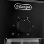 Delonghi KG79 Ηλεκτρικός Μύλος Καφέ 110W με Χωρητικότητα 120gr και 16 Επίπεδα Άλεσης Μαύρος