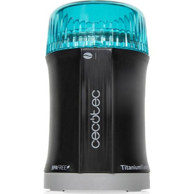 Cecotec Titanmill 200 Ηλεκτρικός Μύλος Καφέ 200W με Χωρητικότητα 50gr Μαύρος