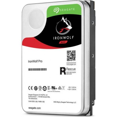 Seagate Ironwolf Pro 4TB HDD Σκληρός Δίσκος 3.5" SATA III 7200rpm με 256MB Cache για NASΚωδικός: ST4000NE001 