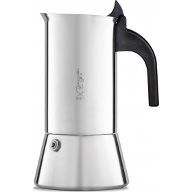 Bialetti Venus Μπρίκι Espresso 2cups Inox Ασημί