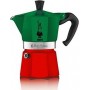 Bialetti Moka Express Tricolore Μπρίκι Espresso 3cups Πράσινο