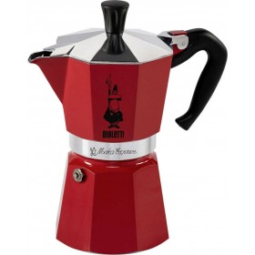 Bialetti Moka Express Μπρίκι Espresso 6cups Κόκκινο Bialetti Moka Express Μπρίκι Espresso 6cups Κόκκινο
