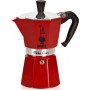 Bialetti Moka Express 0004942 Μπρίκι Espresso 3cups Κόκκινο