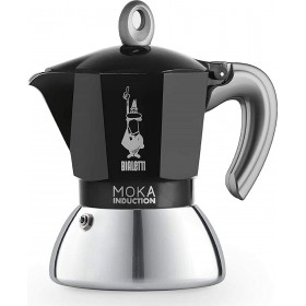 Bialetti Moka Induction Μπρίκι Espresso 2cups Μαύρο Bialetti Moka Induction Μπρίκι Espresso 2cups Μαύρο