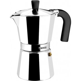 Monix M620003 Μπρίκι Espresso 3cups Inox Ασημί Monix M620003 Μπρίκι Espresso 3cups Inox Ασημί