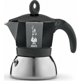 Bialetti Moka Induction Μπρίκι Espresso 4cups Μαύρο Bialetti Moka Induction Μπρίκι Espresso 4cups Μαύρο