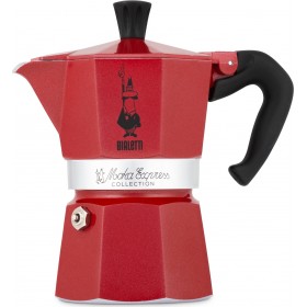 Bialetti Moka Express Μπρίκι Espresso 3cups Κόκκινο Bialetti Moka Express Μπρίκι Espresso 3cups Κόκκινο