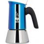 Bialetti Venus New Induction Μπρίκι Espresso 4cups Inox Μπλε